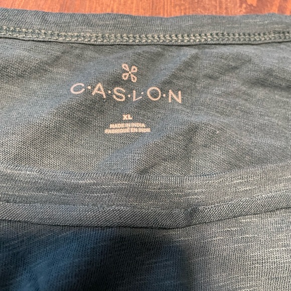 Womens Caslon adjustable Ruched Tshirt, size XL - Picture 4 of 5